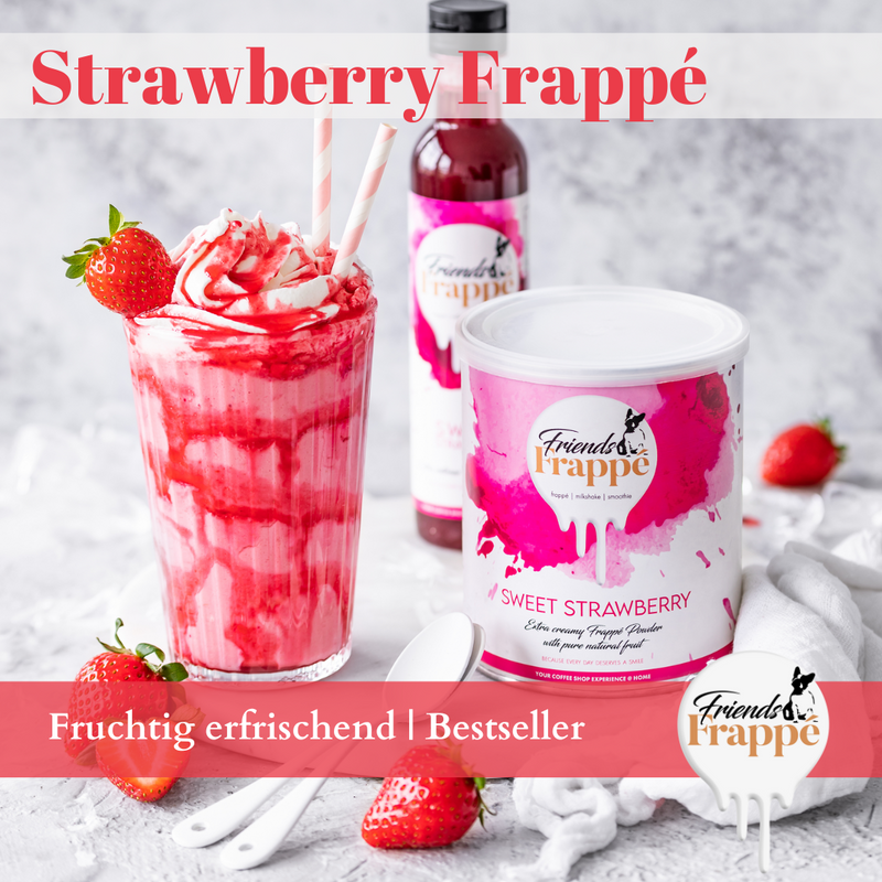 Frappé Mix (1000g) - Strawberry